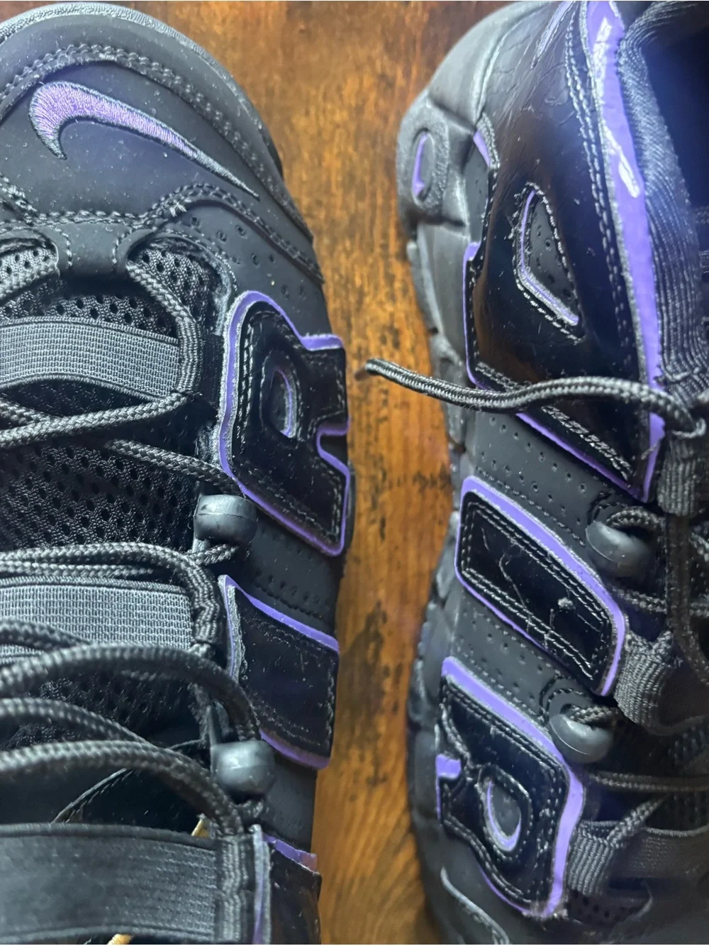 Nike Kids' Air More Uptempo GS - Black/Purple